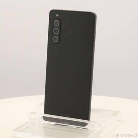 〔中古〕SONY(ソニー) Xperia 10 V 128GB ブラック SOSAY2 Softbank SIMフリー〔297-ud〕