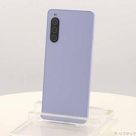 〔中古〕SONY(ソニー) Xperia 10 V 128GB ラベンダー SOG11 au SIMフリー〔276-ud〕