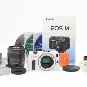 ■ 美品 ■ キヤノン Canon EOS M ホワイト ミラーレス
