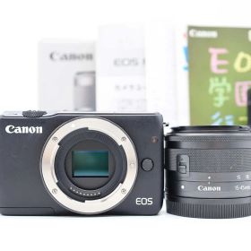 キャノン Canon EOS M10 18.0MP Digital Camera Black 15-45mm Lens 元箱 [美品] #Z7026A