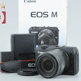【中古】Canon キヤノン EOS M EF-M 18-55 IS STM レンズキット ブラック