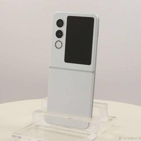 〔中古〕ZTE nubia Flip 2 128GB ホワイト A404ZT Y!mobile SIMフリー〔377-ud〕