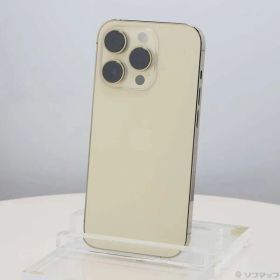 ソフマップ 〔中古品〕 iPhone14 Pro 128GB ゴールド MQ073J／A SIMフリー【258】