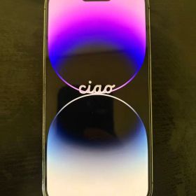Apple iPhone 14 Pro パープル 本体 ケース付き