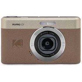 Kodak｜コダック KODAK PIXPRO C1BNコンパクトデジタルカメラ CLASSIC SERIES ブラウン C1BN
