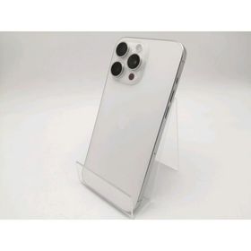 【中古】Apple 国内版 【SIMフリー】 iPhone 15 Pro Max 256GB ホワイトチタニウム MU6Q3J/A【ECセンター】保証期間１ヶ月【ランクA】