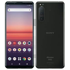 【中古】Bランク【やや傷や汚れあり】 SIMフリー SO-52A SONY Xperia 5 II ブラック 本体のみ 利用制限〇(白ロム) 送料無料