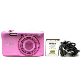 Nikon デジタルカメラ COOLPIX S3600 8倍ズーム 2005万画素 アザレアピンク S3600PK