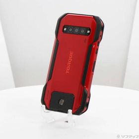 〔中古〕KYOCERA(京セラ) TORQUE G06 128GB レッド KYG03 au SIMフリー〔262-ud〕