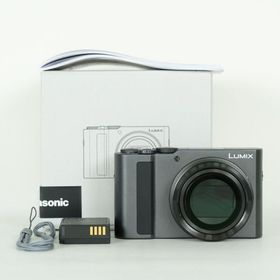 [美品 | フィルター付] Panasonic LUMIX DC-TX3 [グラファイトシルバー] | コンパクトデジタルカメラ コンデジ 中古