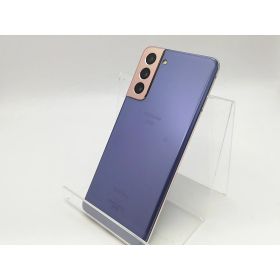 【中古】SAMSUNG docomo 【SIMロック解除済み】 Galaxy S21 5G ファントムバイオレット 8GB 256GB SC-51B【三宮センター】保証期間1ヶ月【ランクB】