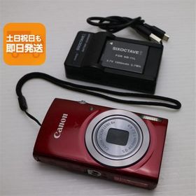 超美品 IXY 150 レッド 即日発送 コンデジ Canon 本体 あすつく 土日祝発送OK