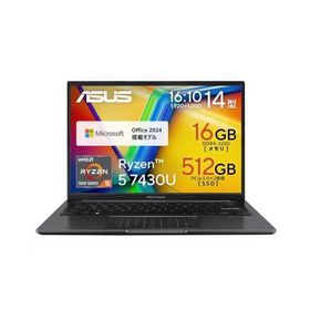 ASUS ノートパソコン Vivobook M1405YA-R5YAWS [インディーブラック]