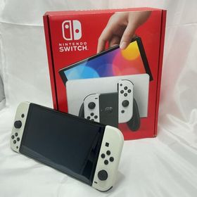 Nintendo Switch 有機ELモデル HEG-001 本体 ホワイト ニンテンドースイッチ 付属品完備【中古】