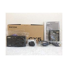 RICOH ハイブリッドAFシステム搭載 光学10.7倍ズーム CX5 ブラック CX5BK