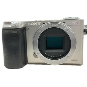 ソニー SONY ミラーレス一眼カメラ α6000 ILCE-6000 シルバー【中古】