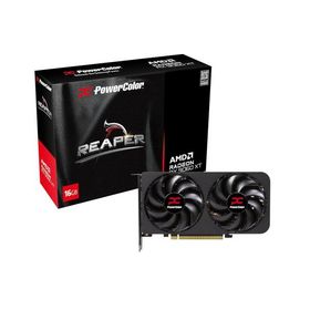 PowerColor Reaper Radeon RX 9060 XT 16GB GDDR6 RX9060XT 16G-A グラフィックボード PCIe 5.0 2連ファン 全長200mm【新品】
