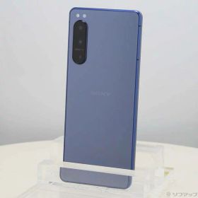 【中古】SONY(ソニー) Xperia 5 IV 128GB ブルー SO-54C docomo SIMフリー 【269-ud】