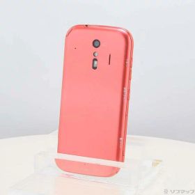 【中古】FUJITSU(富士通） らくらくスマートフォン 32GB ピンク F-42A docomoロック解除SIMフリー 【349-ud】