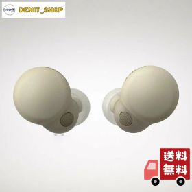 ソニー(SONY) ワイヤレスノイズキャンセリングステレオイヤホン LinkBuds S WF-LS900N:軽量・小型/ノイキャン/外音取り込み/様 なユーザビリティ/エクリュ WF-LS900N CC