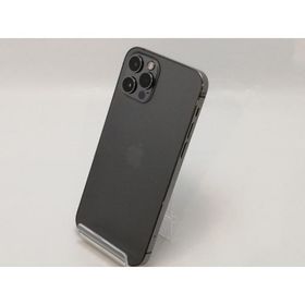 【中古】Apple SoftBank 【SIMロック解除済み】 iPhone 12 Pro 256GB グラファイト MGM93J/A【津田沼】保証期間１ヶ月【ランクC】
