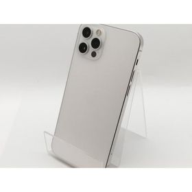 【中古】Apple au 【SIMロック解除済み】 iPhone 12 Pro 128GB シルバー MGM63J/A【津田沼】保証期間１ヶ月【ランクC】