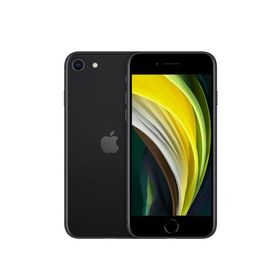 (再生新品) Apple iPhone SE (第二世代/2020) ブラック 64GB シムフリー 海外SIMシムフリー版 / 国際送料無料