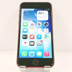 iPhoneSE 第2世代 64GB SIMフリー レッド 送料無料 即決 本体 c20366