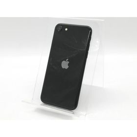 【中古】Apple SoftBank 【SIMロック解除済み】 iPhone SE（第2世代） 64GB ブラック MX9R2J/A【DS秋葉】保証期間１ヶ月【ランクC】