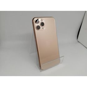 【中古】Apple au 【SIMロック解除済み】 iPhone 11 Pro 512GB ゴールド MWCF2J/A【大須2】保証期間１ヶ月【ランクC】