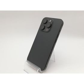 【中古】Apple docomo 【SIMフリー】 iPhone 15 Pro 512GB ブラックチタニウム MTUH3J/A【府中ル・シーニュ】保証期間１ヶ月【ランクC】