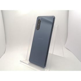 【中古】SONY 海外版 【SIMフリー】 Xperia 5 II Blue 8GB 256GB XQ-AS72【川崎駅前】保証期間１ヶ月【ランクB】