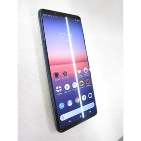 中古 SONY Xperia5 II 128GB ブルー A002SO SoftBank ネットワーク利用制限▲判定 ※難あり品