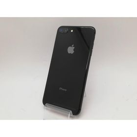 【中古】Apple SoftBank 【SIMロック解除済み】 iPhone 8 Plus 64GB スペースグレイ MQ9K2J/A【府中ル・シーニュ】保証期間１ヶ月【ランクB】