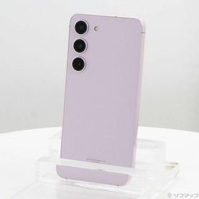 〔中古〕SAMSUNG(サムスン) Galaxy S23 256GB ラベンダー SC-51D docomo SIMフリー〔198-ud〕
