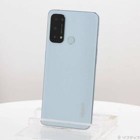 〔中古〕ワイモバイル OPPO Reno5 A 128GB アイスブルー A101OP Y!mobile SIMフリー〔368-ud〕