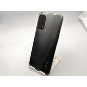 【中古】Oppo ymobile 【SIMフリー】 OPPO Reno5 A シルバーブラック 6GB 128GB A101OP【ECセンター】保証期間１ヶ月【ランクC】