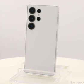 〔中古〕SAMSUNG(サムスン) Galaxy S25 Ultra 256GB チタニウムホワイトシルバー SM-S938QZSASJP SIMフリー〔377-ud〕