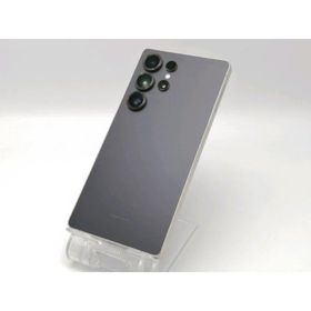 【中古】SAMSUNG au 【SIMフリー】 Galaxy S25 Ultra チタニウムブラック 12GB 512GB SCG32【ECセンター】保証期間１ヶ月【ランクA】