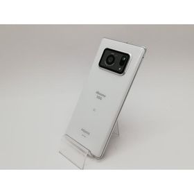 【中古】SHARP docomo 【SIMロック解除済み】 AQUOS R6 ホワイト 12GB 128GB SH-51B【府中ル・シーニュ】保証期間１ヶ月【ランクC】
