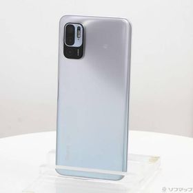 〔中古〕Xiaomi(シャオミ) Redmi Note 10 JE 64GB クロームシルバー XIG02 au SIMフリー〔349-ud〕
