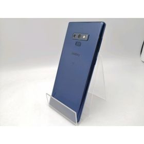 【中古】SAMSUNG au 【SIMロック解除済み】 Galaxy Note 9 SCV40 6GB 128GB オーシャンブルー【ECセンター】保証期間１ヶ月【ランクC】