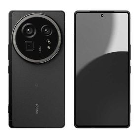 シャープ SHARP SIMフリースマートフォン AQUOS R9 pro / Snapdragon 8s Gen 3 / 6.7インチ 12GB+512GB ブラック SHM30B