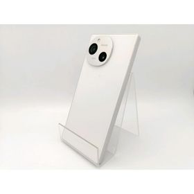 【中古】SHARP 国内版 【SIMフリー】 AQUOS R9 ホワイト 12GB 256GB SH-M28【ECセンター】保証期間１ヶ月【ランクB】