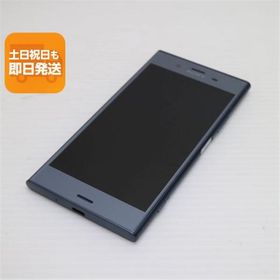 超美品 SOV36 Xperia XZ1 ブルー スマホ 即日発送 スマホ 白ロム 中古 au SONY あすつく 土日祝発送OK