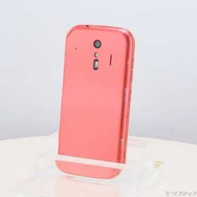 〔中古〕FUJITSU(富士通） らくらくスマートフォン 32GB ピンク F-42A docomoロック解除SIMフリー〔349-ud〕