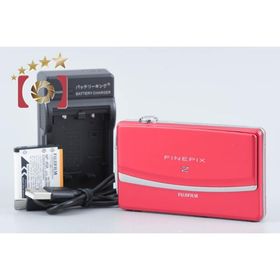 【中古】FUJIFILM 富士フイルム FINEPIX Z90 レッド コンパクトデジタルカメラ