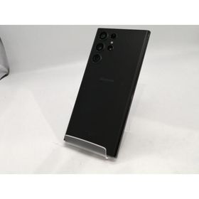 【中古】SAMSUNG docomo 【SIMフリー】 Galaxy S22 Ultra ファントムブラック 12GB 256GB SC-52C【浜松駅前】保証期間１ヶ月【ランクC】