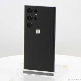 〔中古〕SAMSUNG(サムスン) Galaxy S22 Ultra 256GB ファントムブラック SCG14 au SIMフリー〔352-ud〕