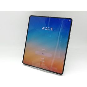 【中古】SAMSUNG au 【SIMフリー】 Galaxy Z Fold5 ファントムブラック 12GB 256GB SCG22【東池袋1丁目】保証期間１ヶ月【ランクC】